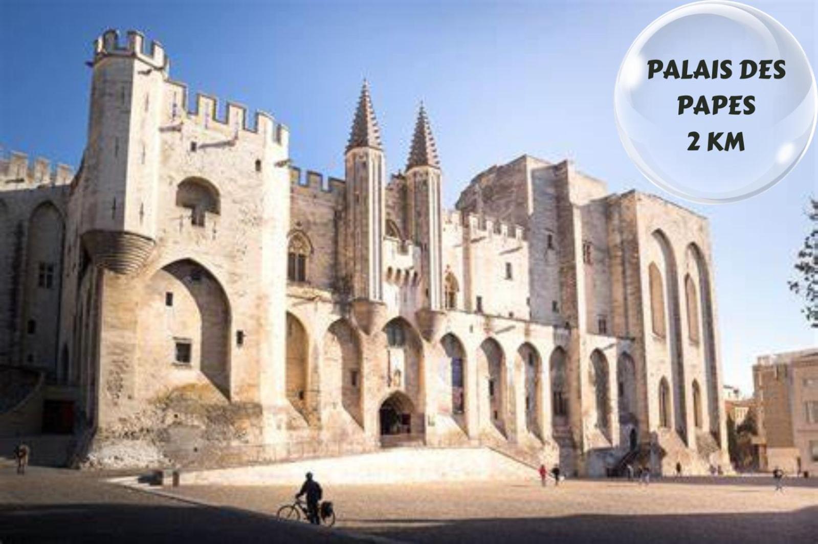 Le Cosy Du Gal, A 2 Pas Du Palais Des Papes Parking Gratuit Securise Lägenhet Avignon Exteriör bild